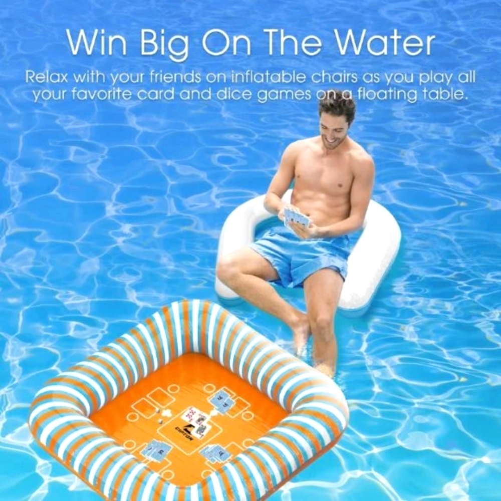 NIB CiptonFloating Card Table Set (Pool Edition) - Picture 6 of 8